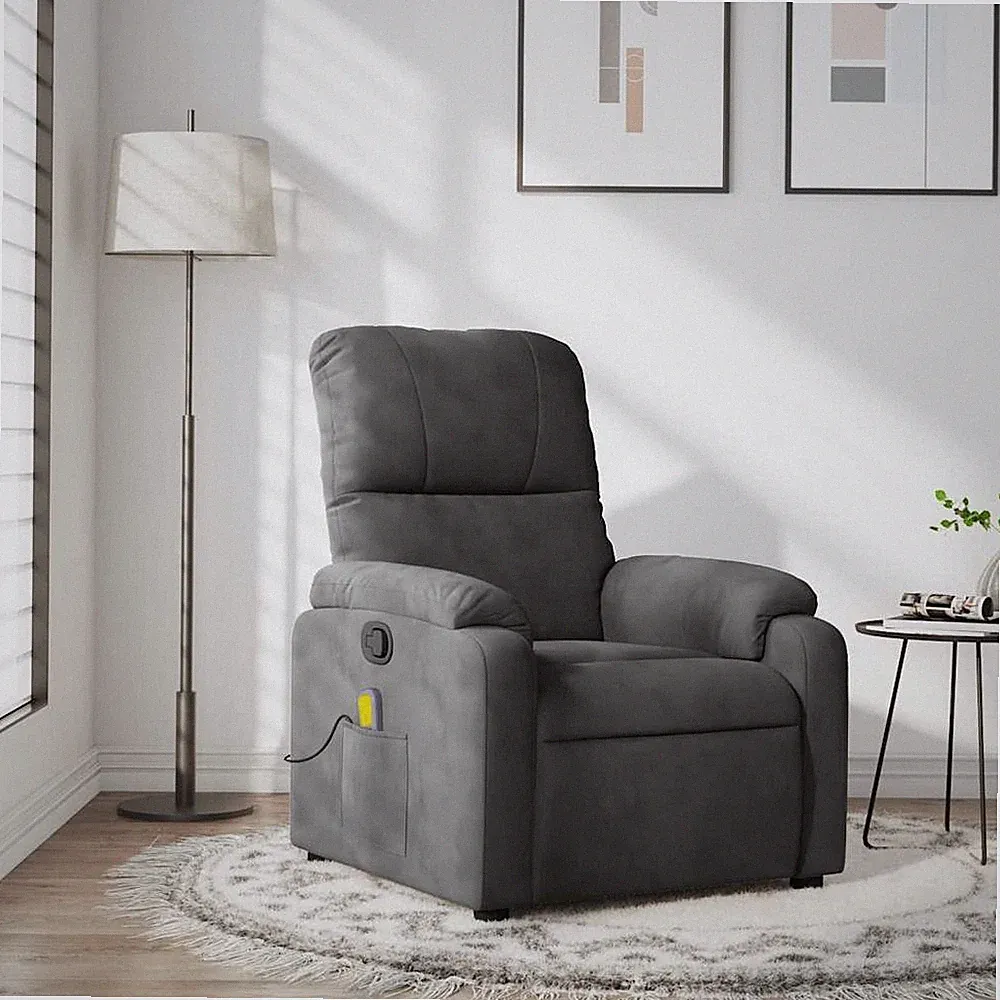 massage recliner chair, microfiber fabric