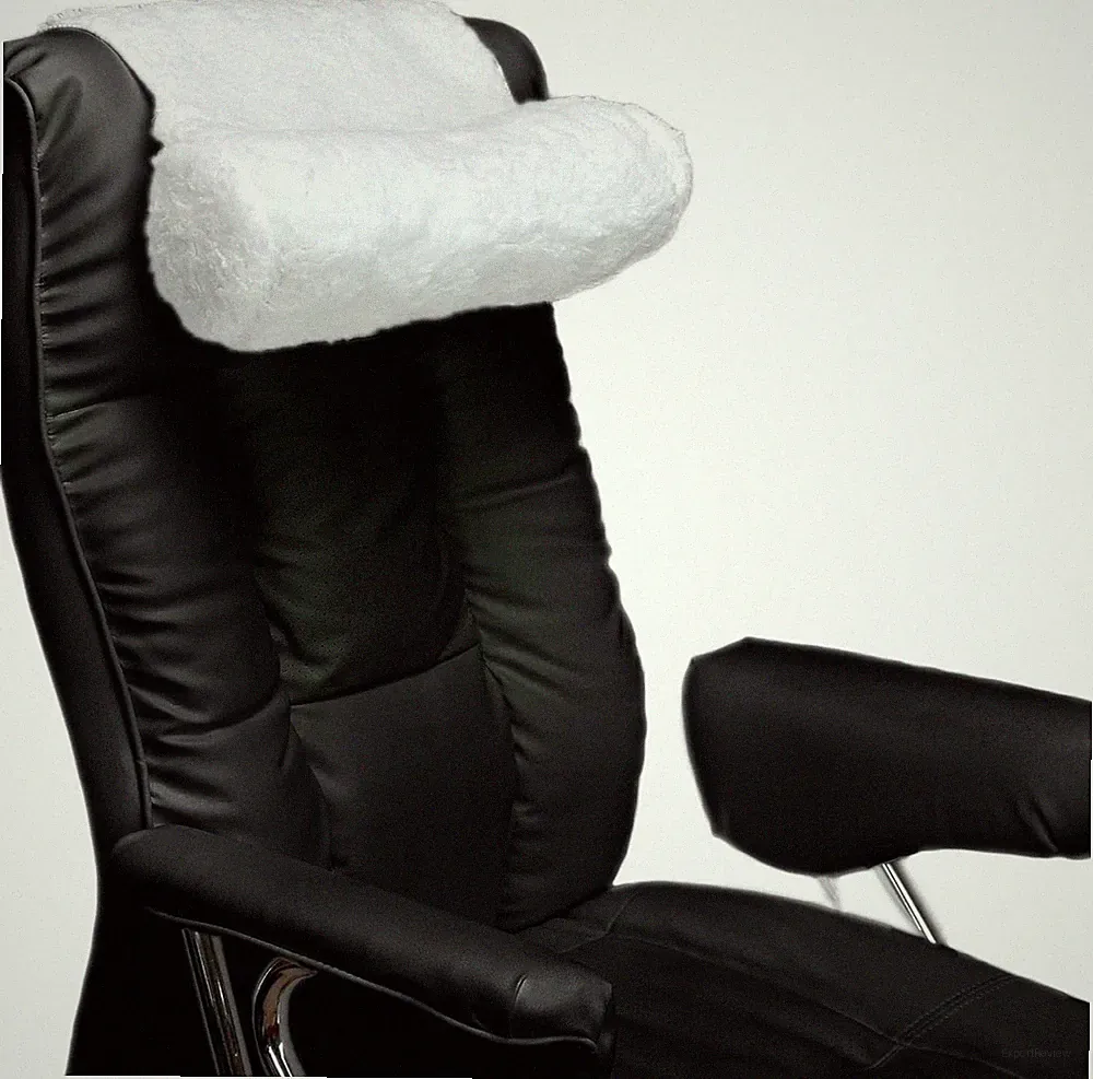 Recliner Neck and Head Pillow Non Slip Fleece Couch Support Comfort Large